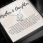Mother and Daughter | Our Bond | Love Knot Necklace - Elliotrose Gifts