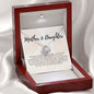 Mother and Daughter | Our Bond | Love Knot Necklace - Elliotrose Gifts