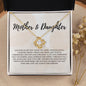 Mother and Daughter | Our Bond | Love Knot Necklace - Elliotrose Gifts