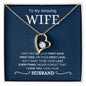 My Amazing Wife | First Date | Forever Love Necklace - Elliotrose Gifts