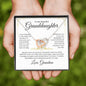 My Beautiful Granddaughter | Have Faith | Interlocking Heart Necklace - Elliotrose Gifts