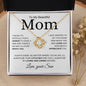 My Beautiful Mom| Ever Repay You | Love Knot Necklace - Elliotrose Gifts