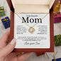 My Beautiful Mom| Ever Repay You | Love Knot Necklace - Elliotrose Gifts