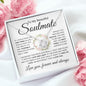 My Beautiful Soulmate | How Special | Love Knot Necklace - Elliotrose Gifts