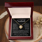 My Beautiful Soulmate | Love and Light | Love Knot Necklace - Elliotrose Gifts