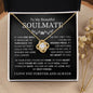 My Beautiful Soulmate | Love You Longer | Love Knot Necklace - Elliotrose Gifts