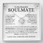 My Beautiful Soulmate | My Best Friend | Love Knot Necklace - Elliotrose Gifts