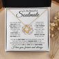 My Beautiful Soulmate | My Everything | Love Knot Necklace - Elliotrose Gifts