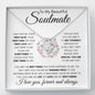 My Beautiful Soulmate | My Everything | Love Knot Necklace - Elliotrose Gifts