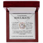 My Beautiful Soulmate | My Life | Love Knot Necklace - Elliotrose Gifts