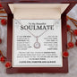 My Beautiful Soulmate | My Missing Piece | Eternal Hope Necklace - Elliotrose Gifts