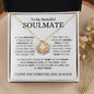 My Beautiful Soulmate | One Wish | Love Knot Necklace - Elliotrose Gifts