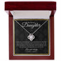 My Bonus Daughter | Family | Love Knot Necklace - Elliotrose Gifts
