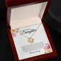 My Bonus Daughter | Family | Love Knot Necklace - Elliotrose Gifts