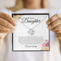 My Bonus Daughter | Family | Love Knot Necklace - Elliotrose Gifts