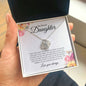 My Bonus Daughter | Family | Love Knot Necklace - Elliotrose Gifts