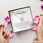 My Bonus Daughter | Family | Love Knot Necklace - Elliotrose Gifts