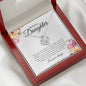 My Bonus Daughter | Family | Love Knot Necklace - Elliotrose Gifts