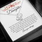 My Bonus Daughter | Family | Love Knot Necklace - Elliotrose Gifts