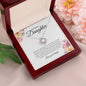 My Bonus Daughter | Family | Love Knot Necklace - Elliotrose Gifts