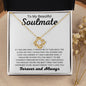 My Soulmate | If I Had One Wish | Love Knot Necklace - Elliotrose Gifts