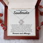 My Soulmate | If I Had One Wish | Love Knot Necklace - Elliotrose Gifts