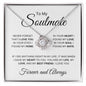 My Soulmate | Love You | Love Knot Necklace - Elliotrose Gifts