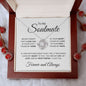 My Soulmate | Love You | Love Knot Necklace - Elliotrose Gifts