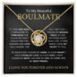 My Soulmate | One Wish | Love Knot Necklace - Elliotrose Gifts