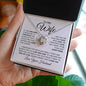 My Wife | Feel My Love | Love Knot Necklace - Elliotrose Gifts