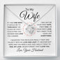 My Wife | Feel My Love | Love Knot Necklace - Elliotrose Gifts