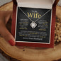 My Wife | Love and Light | Love Knot Necklace - Elliotrose Gifts