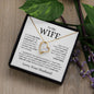 My Wife | One Wish | Forever Love Necklace - Elliotrose Gifts