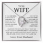 My Wife | One Wish | Forever Love Necklace - Elliotrose Gifts