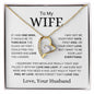 My Wife | One Wish | Forever Love Necklace - Elliotrose Gifts