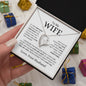 My Wife | One Wish | Forever Love Necklace - Elliotrose Gifts