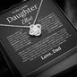 Personalized Necklace | Most Beautiful Chapters | Love Knot Necklace - Elliotrose Gifts