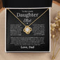 Personalized Necklace | Most Beautiful Chapters | Love Knot Necklace - Elliotrose Gifts