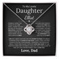 Personalized Necklace | Most Beautiful Chapters | Love Knot Necklace - Elliotrose Gifts