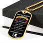 Remembrance Day | Lest We Forget | Dog Tag Necklace - Elliotrose Gifts