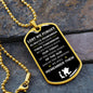 Remembrance Day | Lest We Forget Remember | Dog Tag Necklace - Elliotrose Gifts