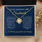 Smoking Hot Soulmate | Forever and Always | Love Knot Necklace - Elliotrose Gifts