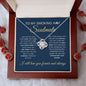 Smoking Hot Soulmate | Forever and Always | Love Knot Necklace - Elliotrose Gifts