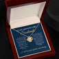 Smoking Hot Soulmate | Forever and Always | Love Knot Necklace - Elliotrose Gifts