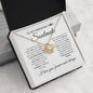 Smoking Hot Soulmate | Love You | Love Knot Necklace - Elliotrose Gifts