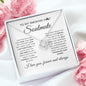 Smoking Hot Soulmate | Love You | Love Knot Necklace - Elliotrose Gifts