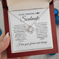 Smoking Hot Soulmate | Love You | Love Knot Necklace - Elliotrose Gifts