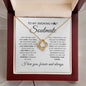 Smoking Hot Soulmate | Love You | Love Knot Necklace - Elliotrose Gifts