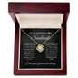 Smoking Hot Soulmate | Straighten Your Crown | Love Knot Necklace - Elliotrose Gifts