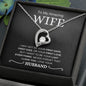 To My Amazing Wife | I Love You | Forever Love Necklace - Elliotrose Gifts